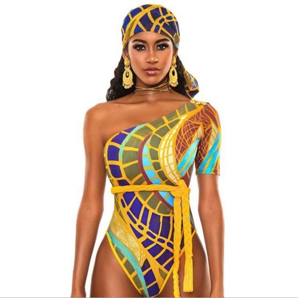 Sogralimasos Other - One Shoulder One Piece Bathing Suit